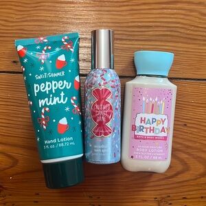 NEW lotions & room spray bundle